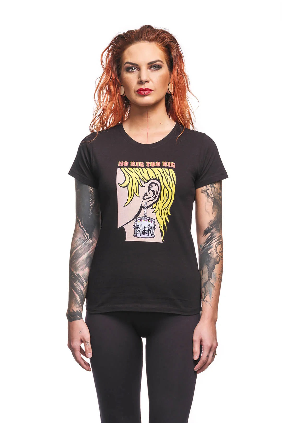 Woman's Kong "No Rig Too Big" T-Shirt Size Large