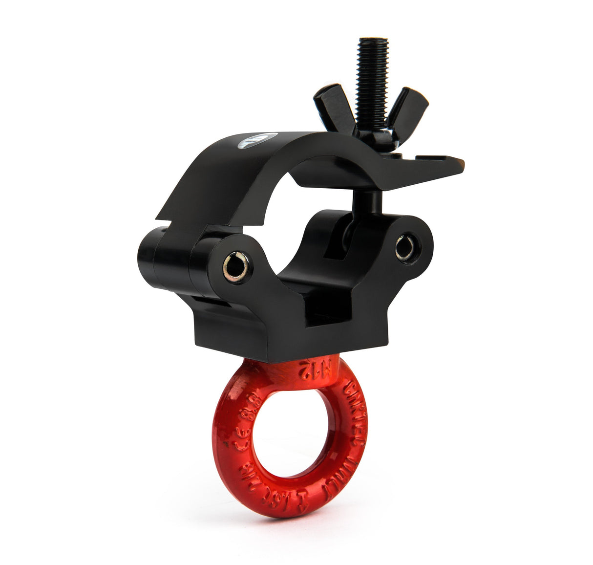 Truss clamp with lifting eye-SWL 650kg (1433lbs) (SF8:1) for 48-51mm (1 7/8"-2") tube Anodized