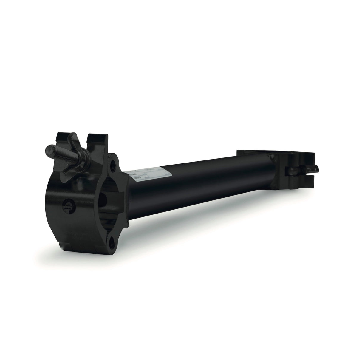 Extended 90° fixed coupler L1000mm for 48-51mm (1 7/8"-2") tube Anodized