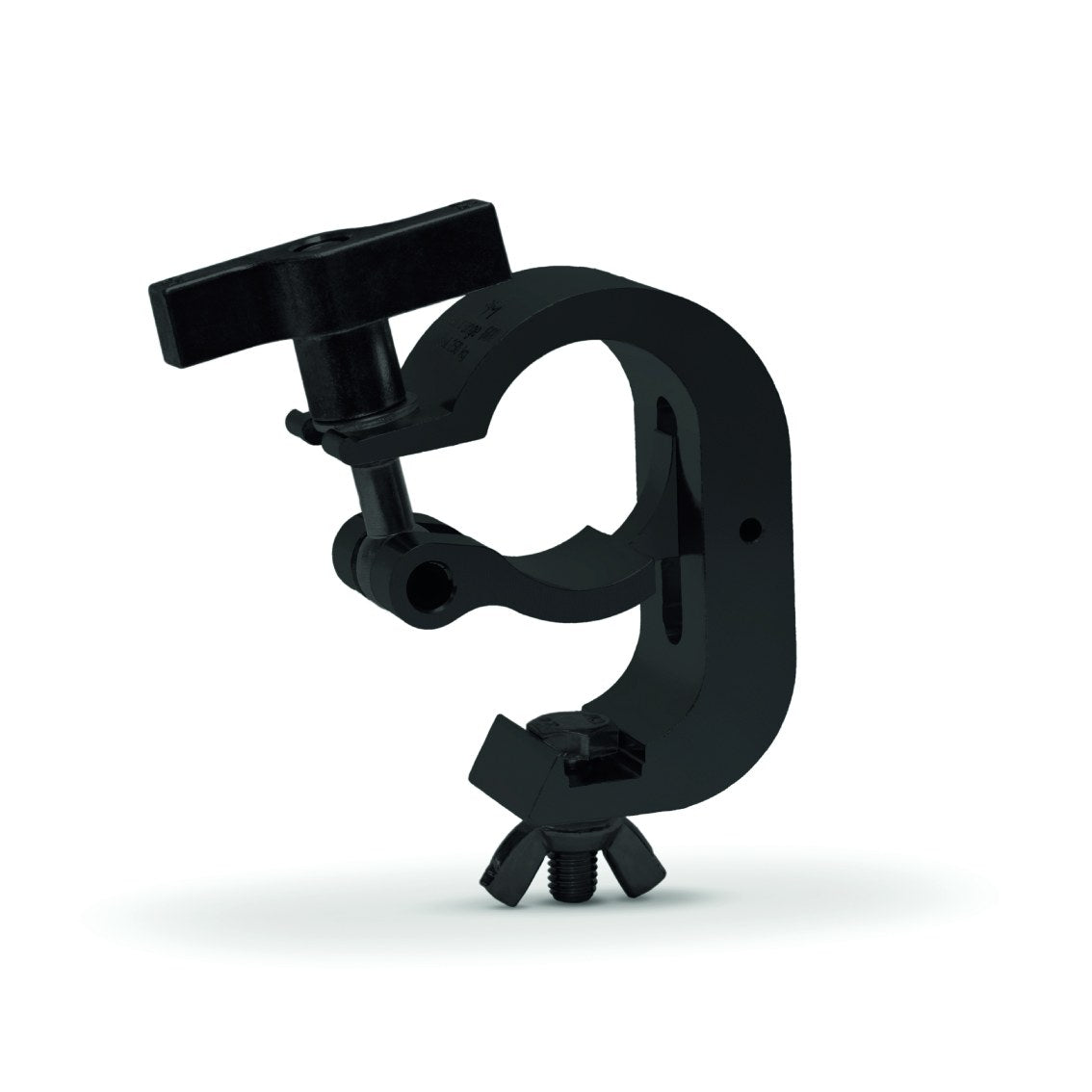 Truss clamp with bolt+large wingnut-SWL 350kg (771lbs) (SF8:1) for 48-51mm (1 7/8"-2") tube Anodized