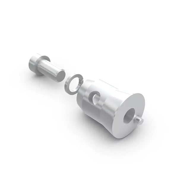 Male connector w/ location pin for multicube truss series M290/390