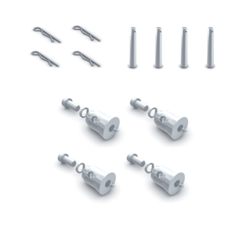 Parcel for multicube truss serie M222 (4xCON77M+4xPM+4xSRPM)