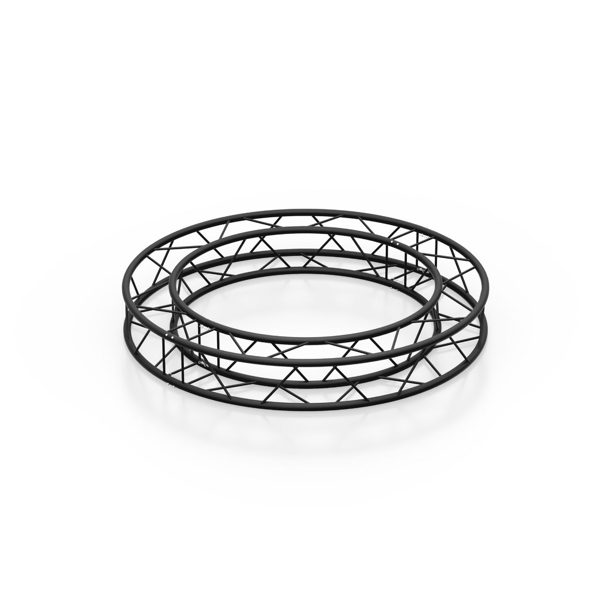 M222 quatro truss circle outer d=4.92 ft, 2 segments - Black