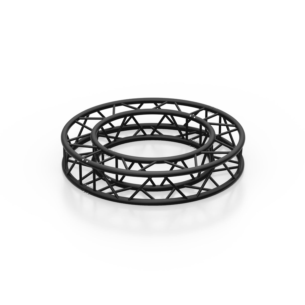 M290U quatro truss circle outer d=4.92 ft, 2 segments - Black