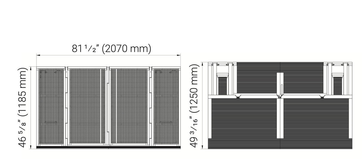 CWB-EG Crowd barrier – Emergency Gate Module