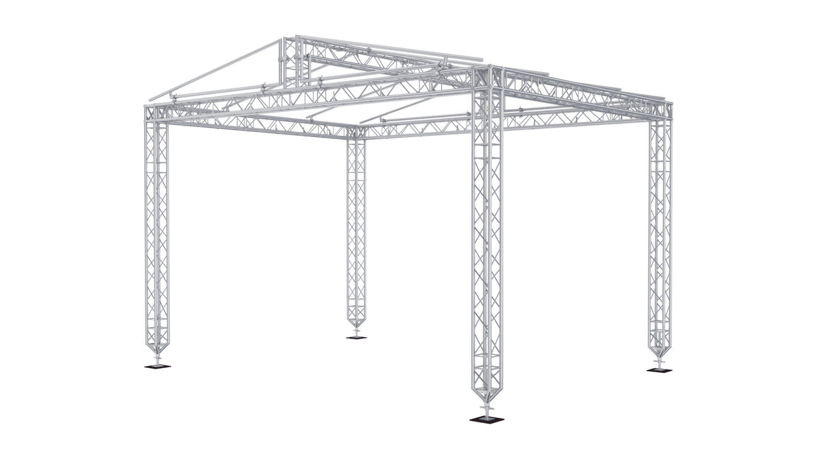 MR0 No Guy Wires Saddle Roof 6x5 m (19.68' x 16.40')