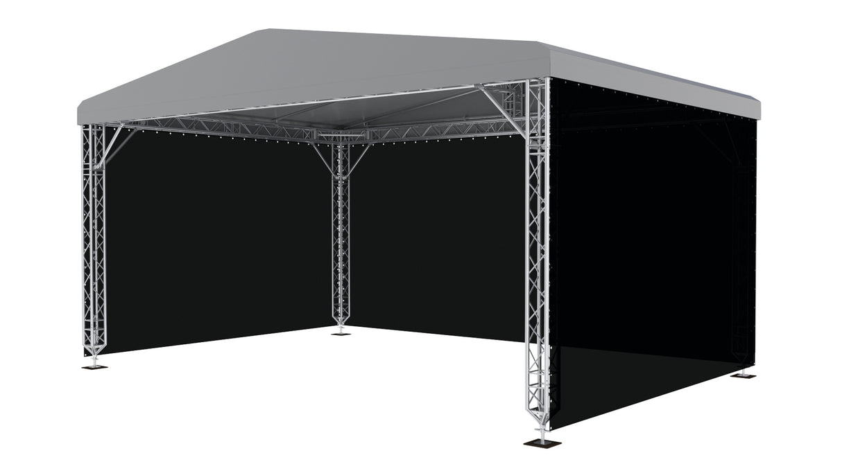 MR0 No Guy Wires Saddle Roof 8x6 m (26.25' x 19.69')
