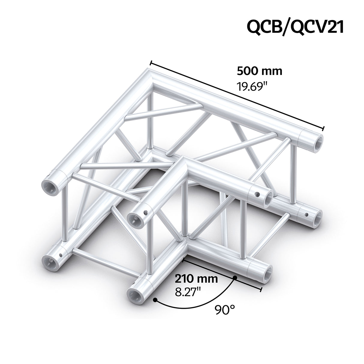 M290U quatro 2way 90° truss corner