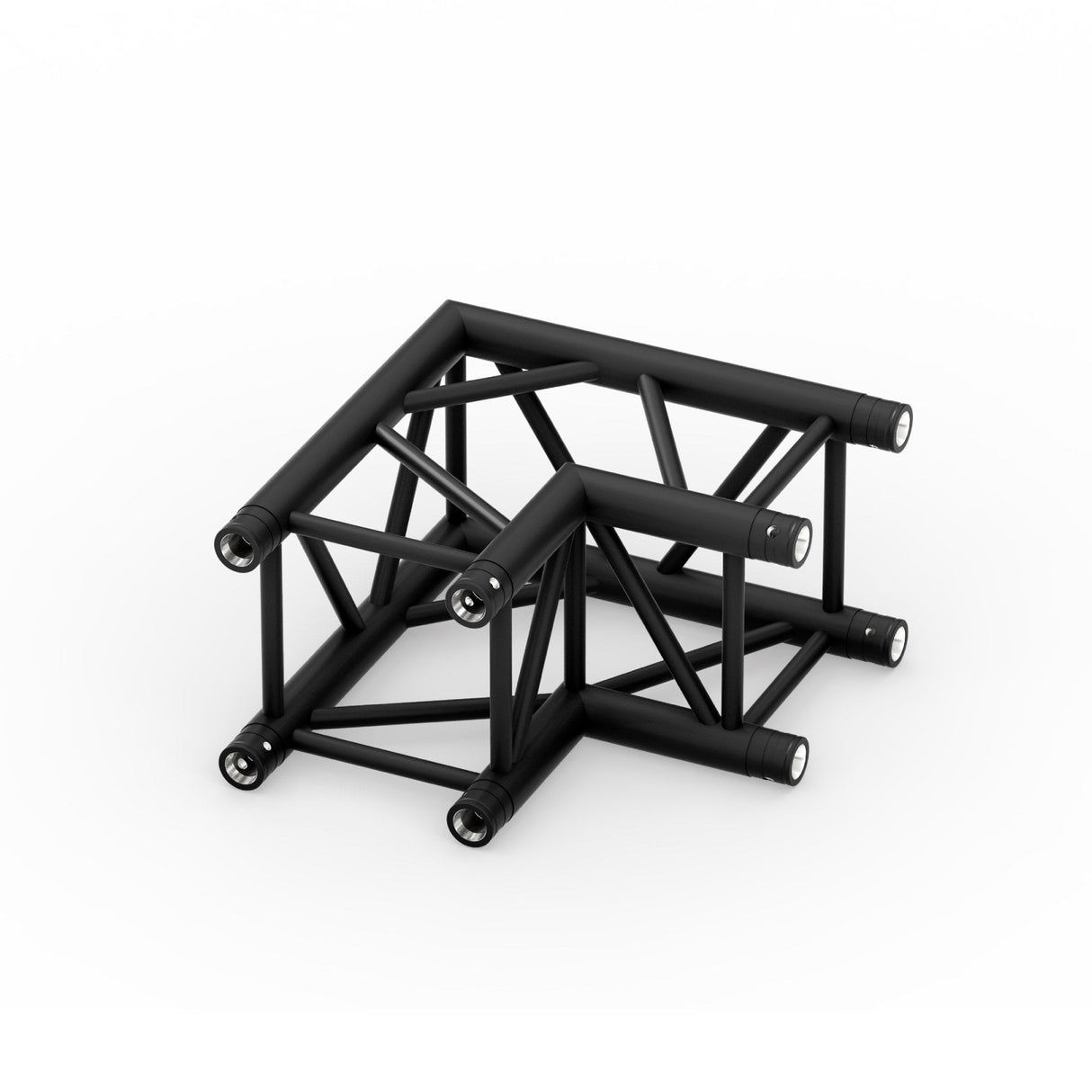 M290U quatro 2way 90° truss corner - Black