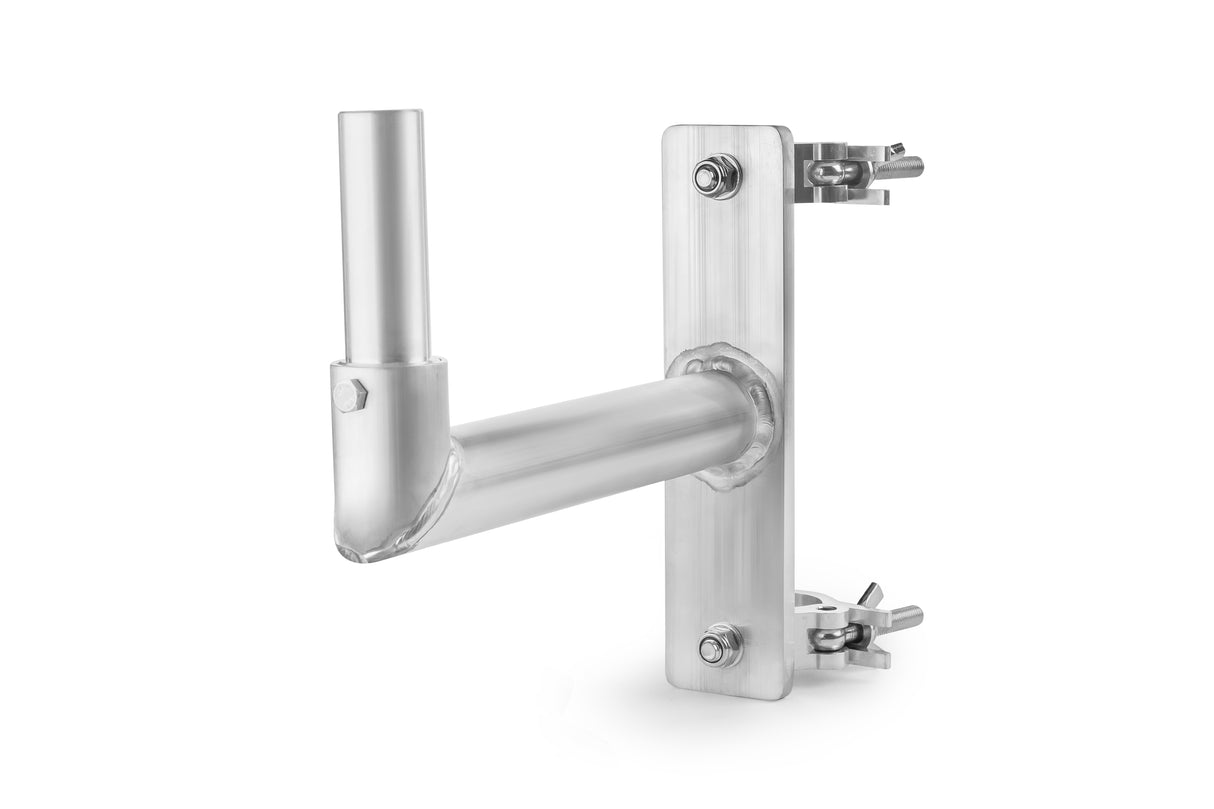 Side mounted speaker holder for 48-51mm (1 7/8"-2") tube