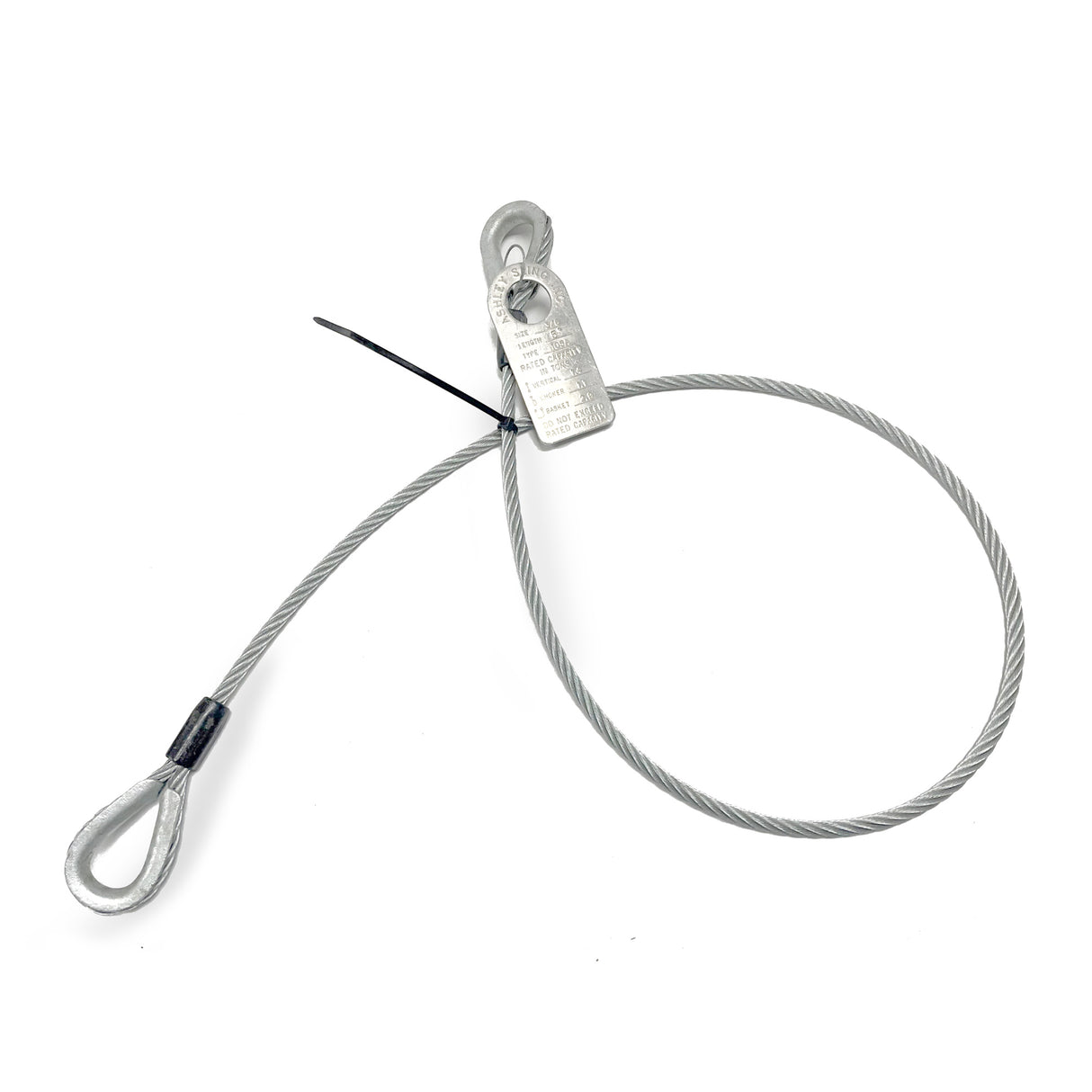 Wire Rope Sling 3/8 In - 5 ft