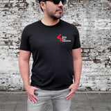 Black T-Shirt Area 4 Crew, Size Large