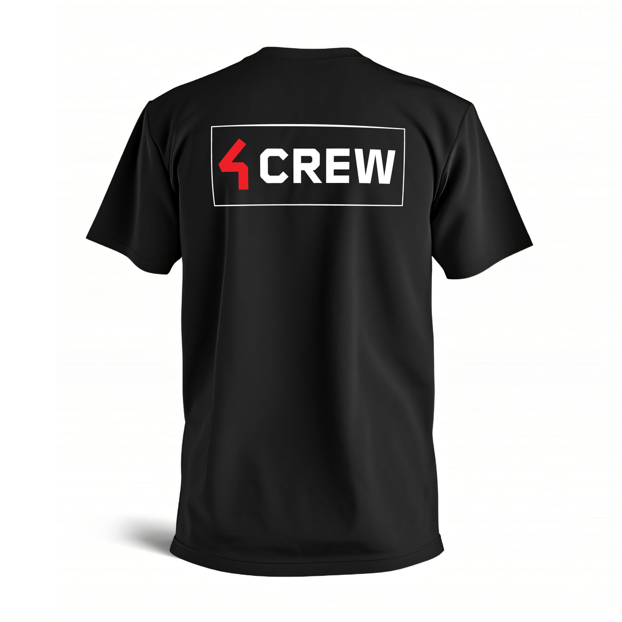 Black T-Shirt Area 4 Crew, Size Large