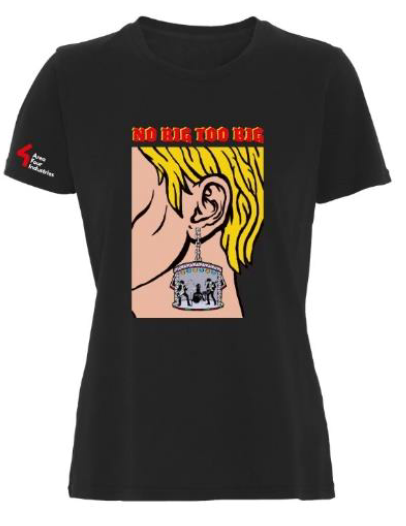 Woman's Kong "No Rig Too Big" T-Shirt  Size Large