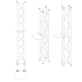 Truss Alu shelf for M290