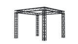Aluminum Truss Booth 4x4 - Black