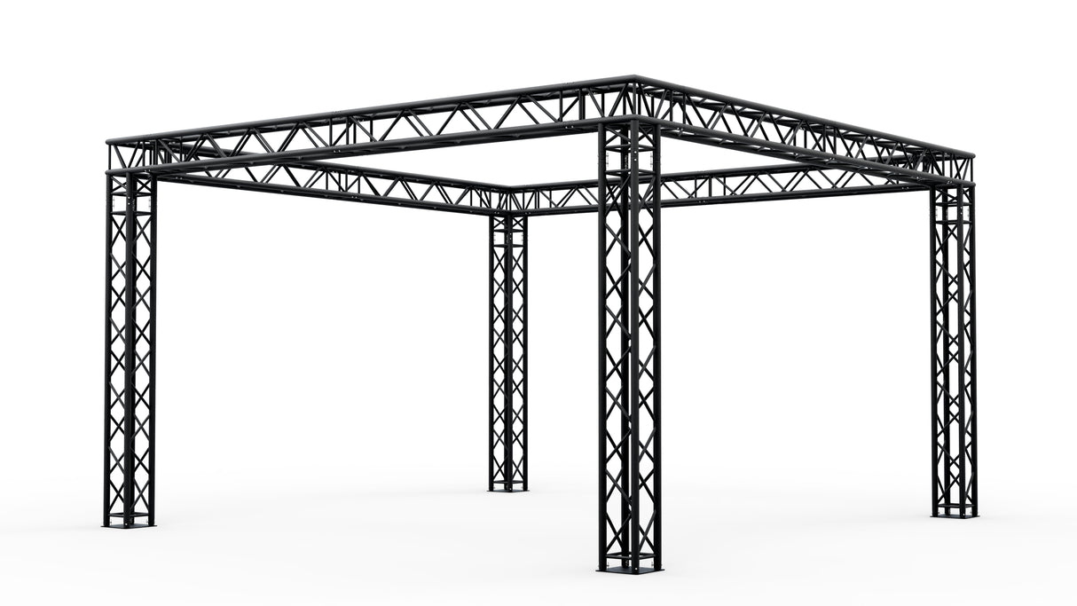 Aluminum Truss Booth 5x5 - Black