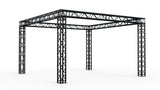 Aluminum Truss Booth 5x5 - Black