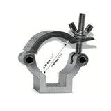 CELL143L2 Clamp with welded tube for horizontal attachment Anodized