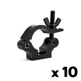 Truss clamp with lifting eye-SWL 340kg (750lbs) (SF5:1) for 48-51mm (1 7/8"-2") tube Anodized - 10 pcs