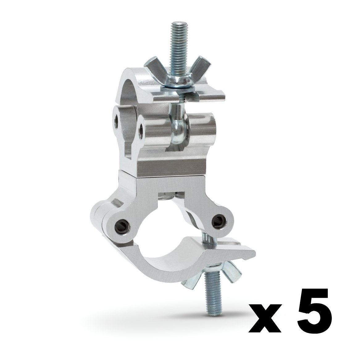 Swivel truss coupler-SWL 540kg (1190lbs) (SF8:1) for 48-51mm (1 7/8"-2") tube - 5 pcs