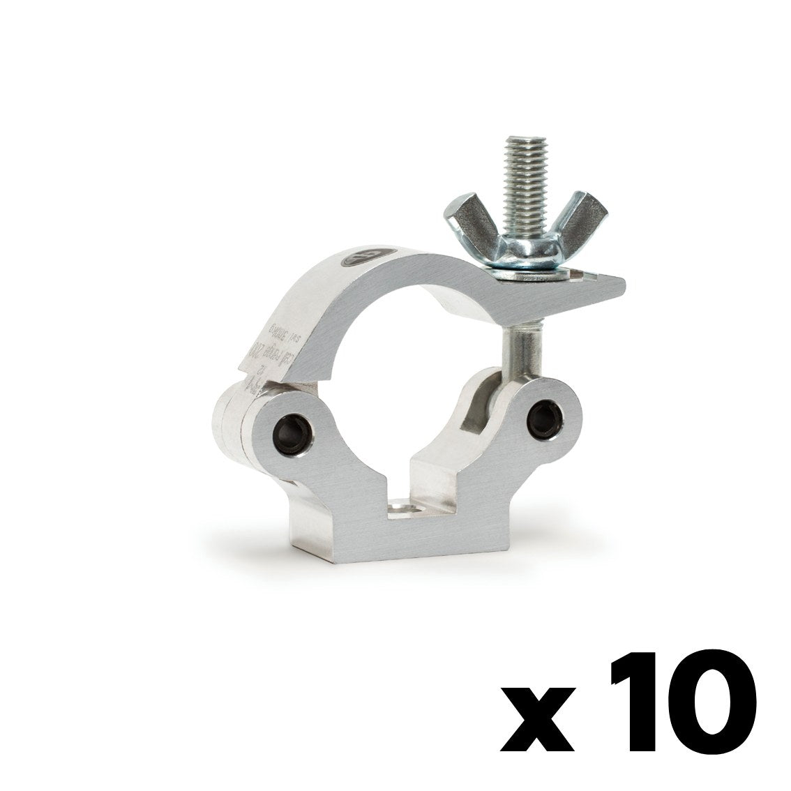 Slim truss clamp basic -SWL 560kg (1234lbs) (SF8:1) for 48-51mm (1 7/8"-2") tube - 10 pcs