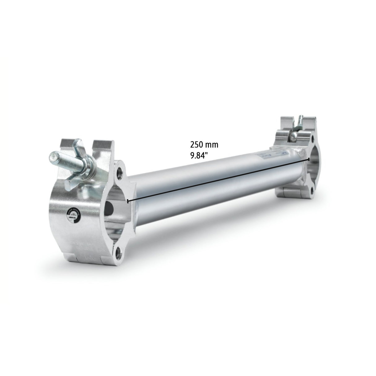 Extended parallel coupler L250 mm for 48-51mm (1 7/8"-2") tube