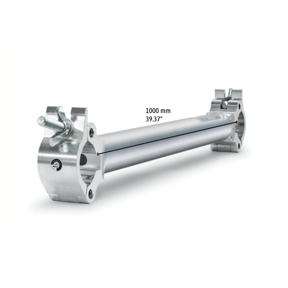 Extended parallel coupler L1000 mm for 48-51mm (1 7/8"-2") tube