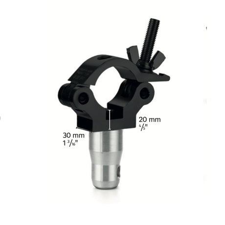 Cell 207 with half connector U/M12 Anodized