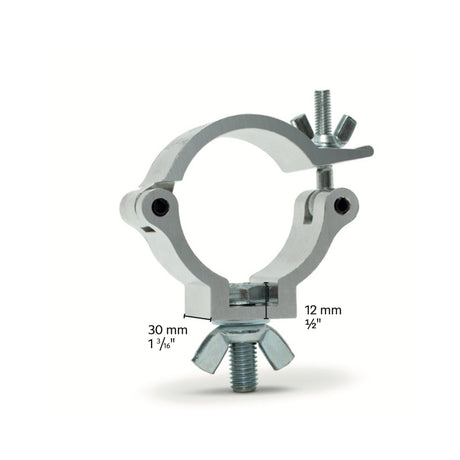 Truss clamp with bolt+wingnut-SWL 230kg (507lbs) (SF8:1) for 48-51mm (1 7/8"-2") tube - 10 pcs