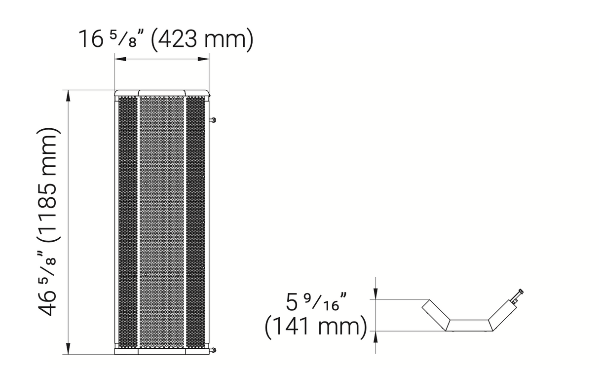 CWB-90C Crowd barrier – 90° Compensator