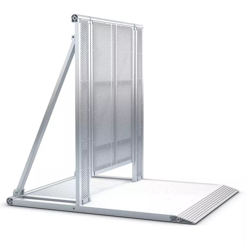 CWB-DC Crowd barrier-Gate access equiped with lockable door