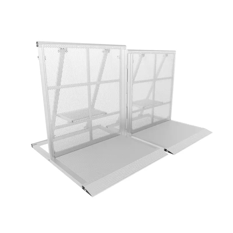 CWB-LHA Crowd barrier – Adjustable adapter +/-100 mm