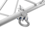 Clamp with lifting eye - SWL 160kg (353lbs) (SF8:1) for 32-35mm (1 1/4"-1 3/8") tube