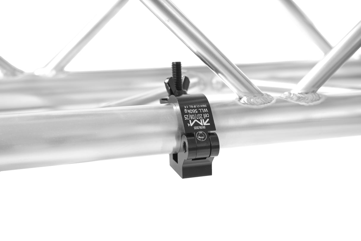 Slim truss clamp basic -SWL 560kg (1234lbs) (SF8:1) for 48-51mm (1 7/8"-2") tube Anodized