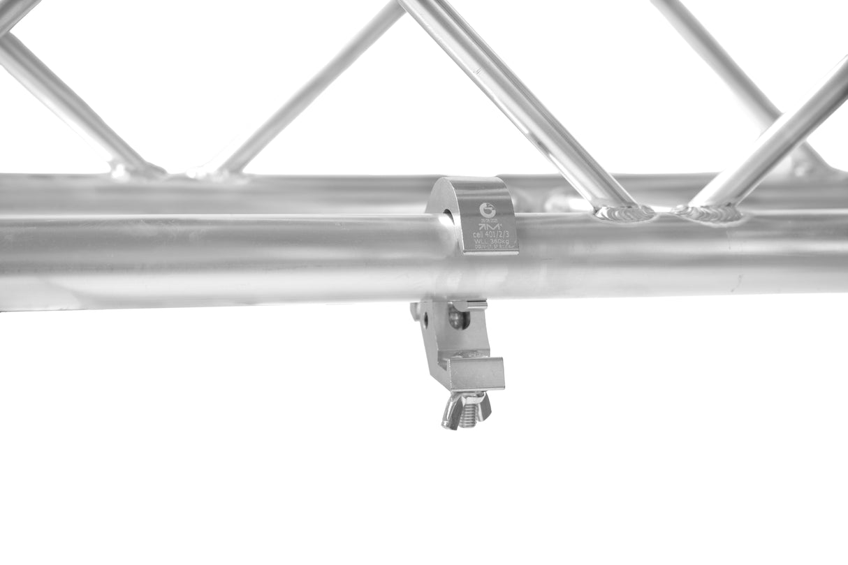 Quick truss clamp with bolt+wingnut-SWL 360kg (794lbs) (SF8:1) for 38-51mm (1 1/2"-2") tube - 10 pcs