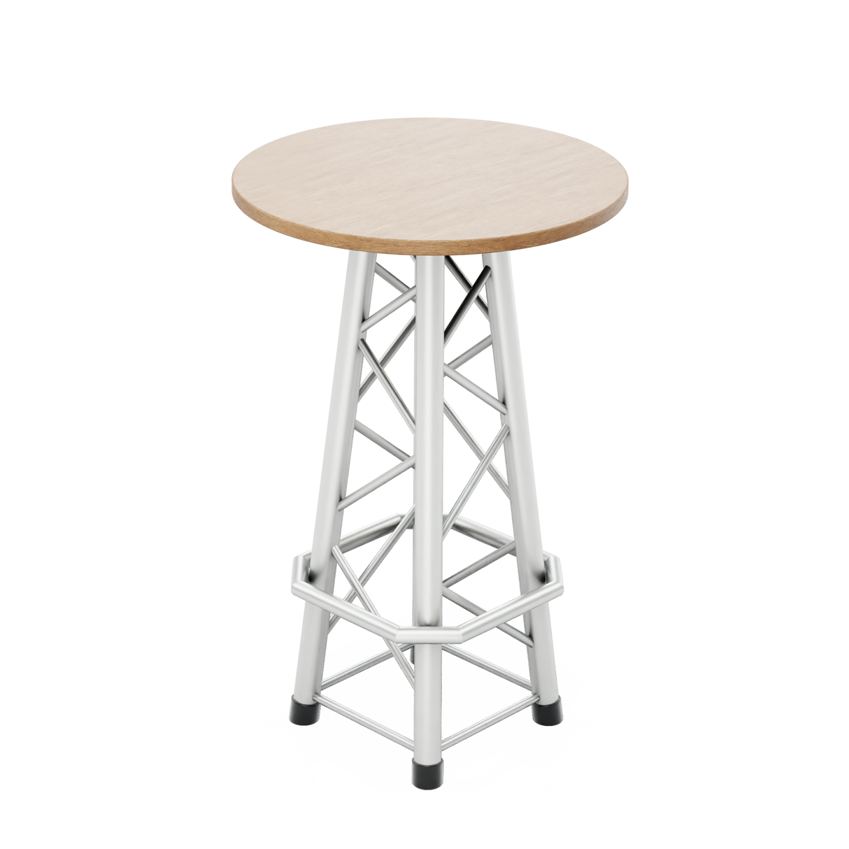 Al bar truss table with square leg - MMD116