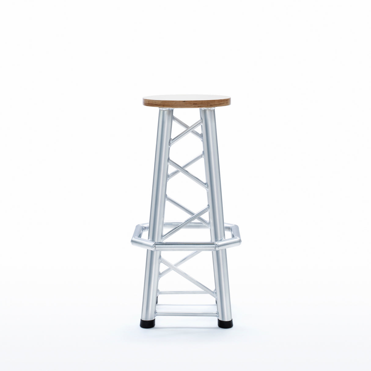 Al bar truss stool with square leg - MMD115