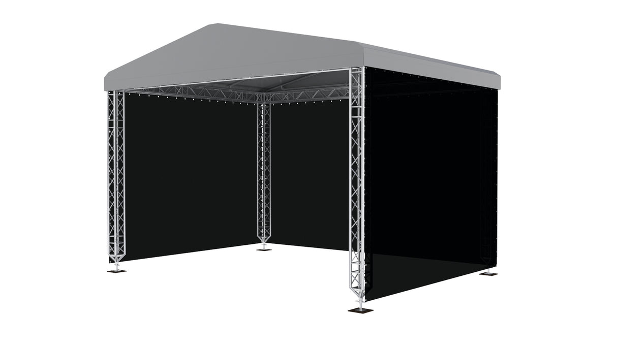 MR0 No Guy Wires Saddle Roof 6x5 m (19.68' x 16.40')