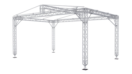 MR0 No Guy Wires Saddle Roof 8x6 m (26.25' x 19.69')