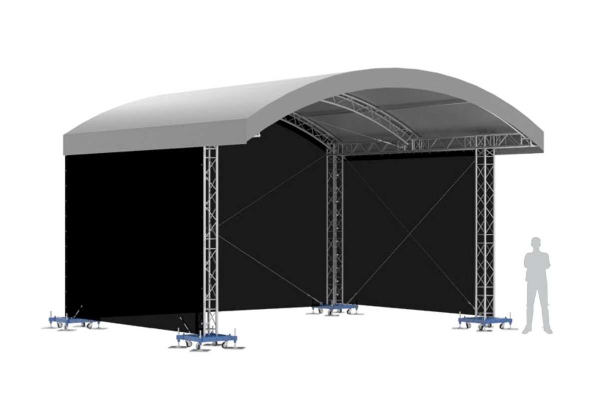 Milos: MR1 Arched Roof 8x6 m (26.25' x 19.69')