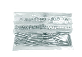 Pin M with thread M6 for truss series M222 - including nuts and washer, 50 pieces