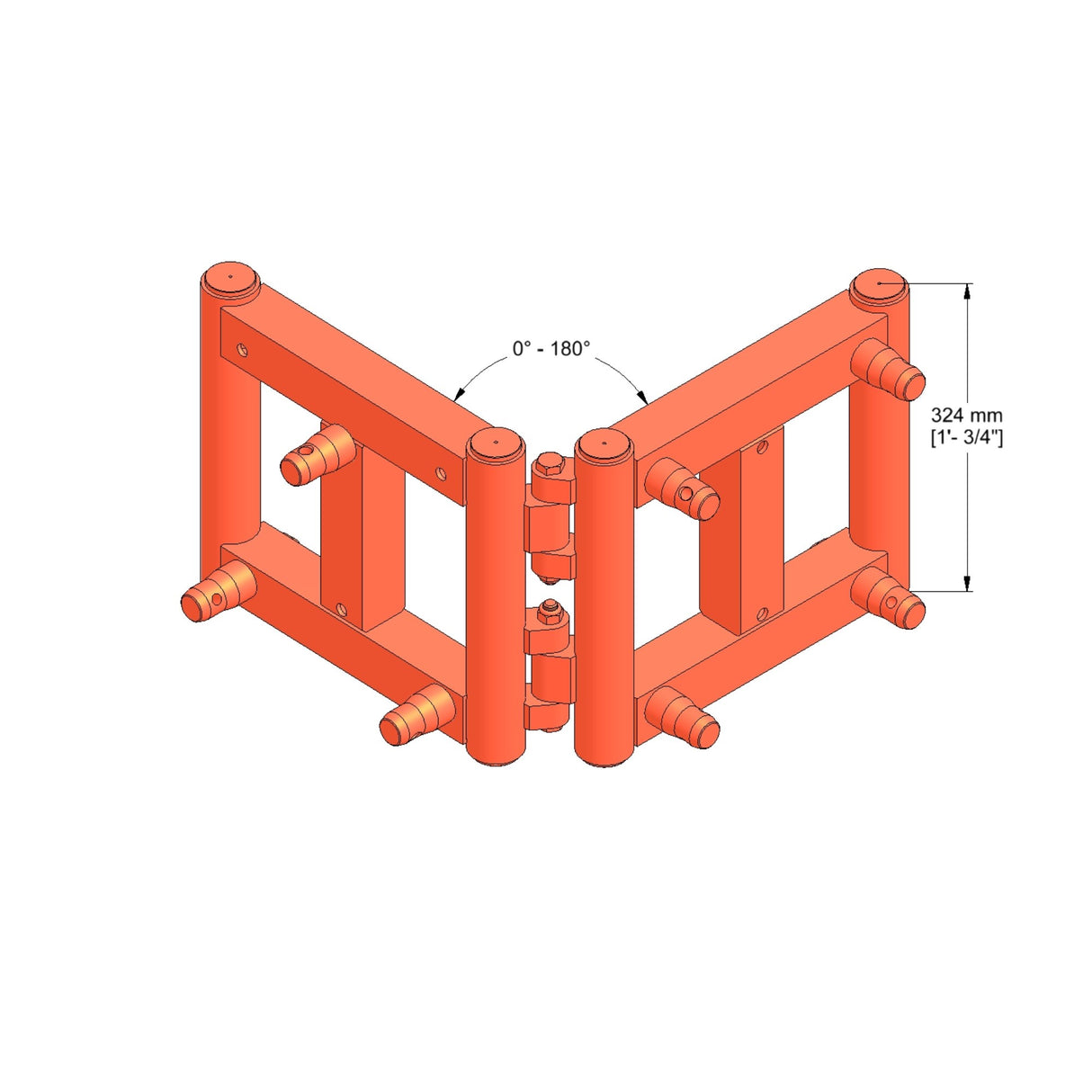 Bookcorner for Truss Serie M290