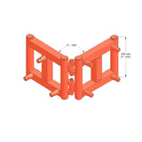 Bookcorner for Truss Serie M290