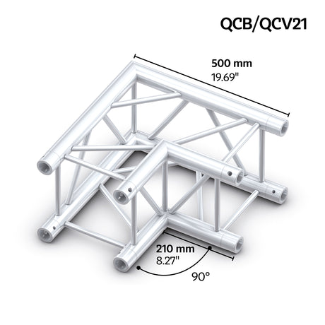 M290U quatro 2way 90° truss corner