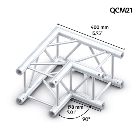 M222 quatro 2way 90° truss corner