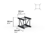 M222 quatro 0.82 ft Aluminum Truss - Black