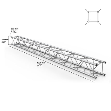 M222 quatro 9.84ft Aluminum Truss