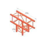 M222 quatro 3way t-piece truss corner
