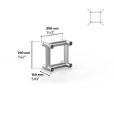 M290U Quatro 0.49 ft Aluminum Truss